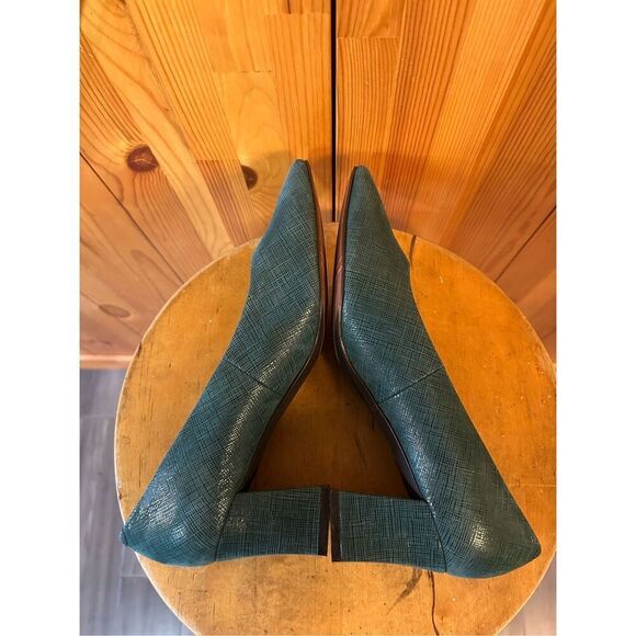 Nordstrom block heels comfort construction leather size 8.5  - Picture 6 of 8